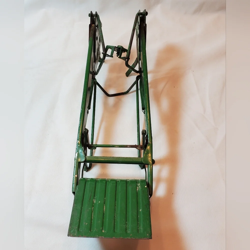John Deere Vintage 1960's Front End Loader Bucket Toy Made in USA